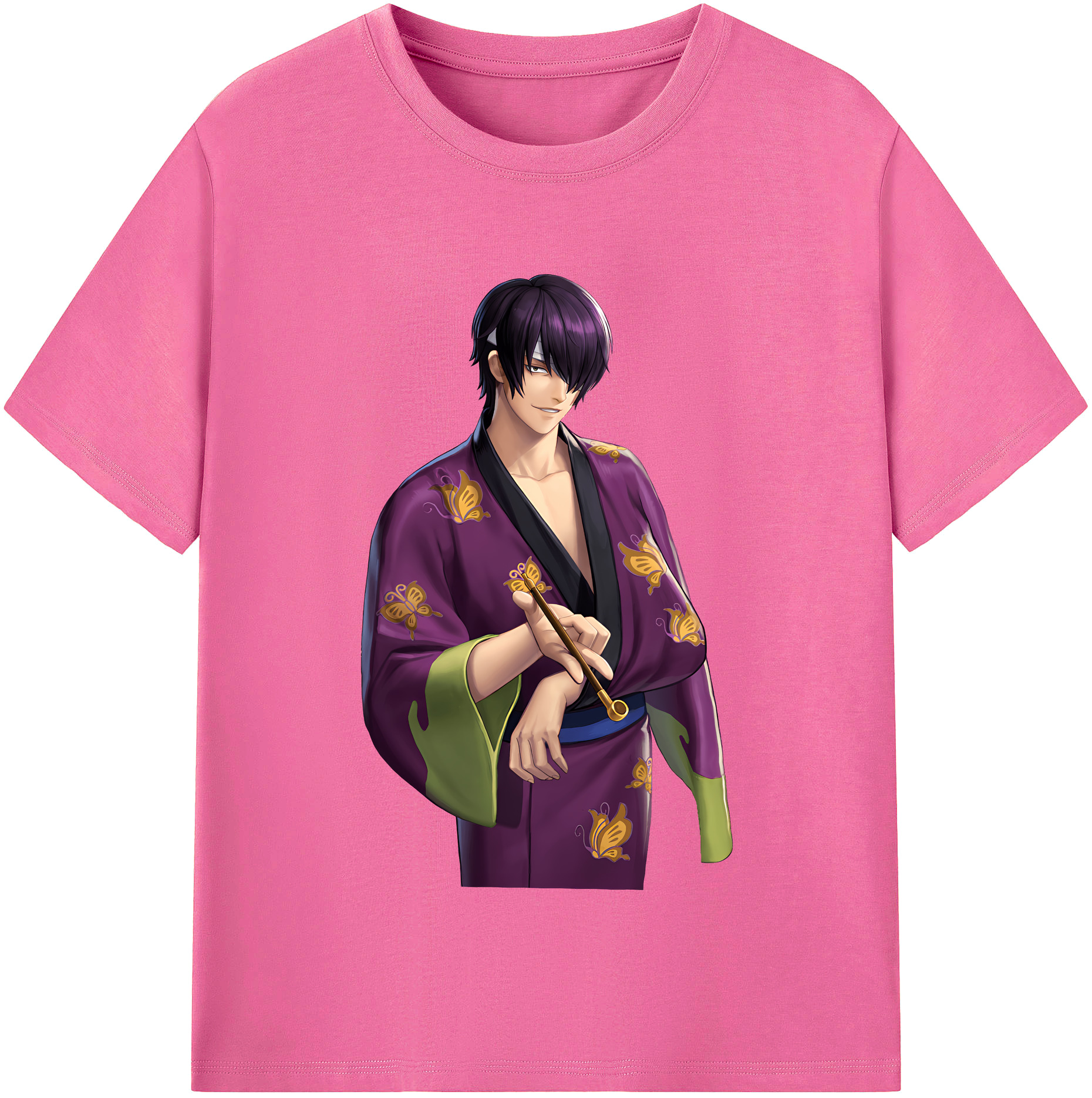 （画像用） ぎんたま 坂田銀時（さかたぎんとき） 神楽 志村新八（しむら しんぱち） GINTAMA Sakata Gintoki Kagura Shimura Shinpachi レディースカジュアルプリントTシャツ（綿100％）